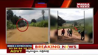 Exclusive Visuals of Maoists Attack on TDP MLA | Araku | Mahaa News