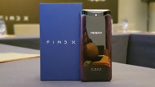 Oppo Find X unboxing | هاتف من المستقبل