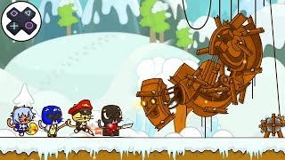 Ударный отряд КОТЯТ из STEAM 12 УРОВЕНЬ и БОСС. Мультик ИГРА Strike Force Kitty