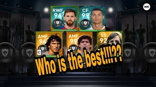 PES MOBILE 2018 | Free Kick Challenge CR7, MESSI, ZICO, CRUYFF & MARADONA