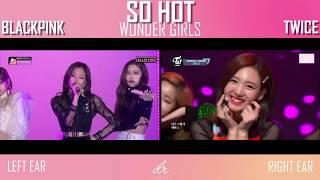 BLACKPINK vs TWICE - So Hot (Wonder Girls)