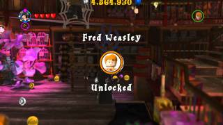 LEGO Harry Potter Years 5-7 - Hogwarts Overworld 100% Guide #1 - Leaky Cauldron & Knockturn Alley