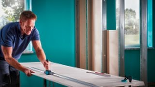 wolfcraft plasterboard cutter with rail (part no. 4014000)