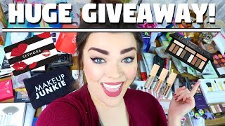 HUGE MAKEUP & BEAUTY GIVEAWAY + A SURPRISE! | 3 WINNERS! 65K Makeup Giveaway! (Closed)