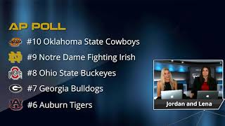 AP Top 25 Poll Released - Breakdown And Analysis For Week 12