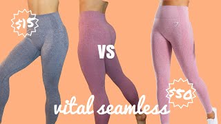 $19 Gymshark Vital Seamless Leggings Dupe on Aliexpress?!