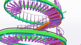Nestle Headquarters USA Monumental Stair - 2018 Tekla North American BIM Awards