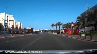Поездка по улицам Ашкелона-Израиль/ Driving through Ashkelon, Israel