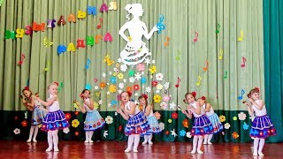 Танец с ложками. ДОУ №8 "Малыш", г.Шахтёрск
