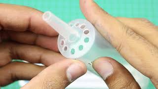 How to Make A Water Pump Using Syringe - Very Easy