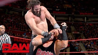 Rhyno vs. Elias: Raw, March 26, 2018