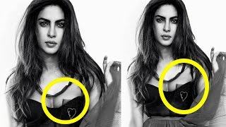 Oopss !! Priyanka Chopra Dress Slip In Recent Photoshoot |