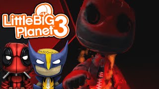 Sackboy.UNZIPPED! | Little Big Planet 3 Multiplayer (28) Sackboy.Exe Creepypasta