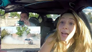 TEACHING MY GIRLFRIEND HOW TO DRIFT!!!
