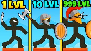 ЭВОЛЮЦИЯ КИДАЛЫ ЧТОБЫ ЗАКИДАТЬ ВСЁ ЖИВОЕ В ИГРЕ THE WARRIOR!