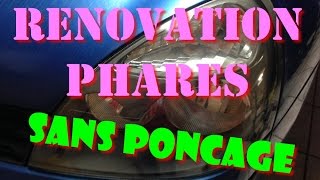 [TUTORIEL] Rénovation phare auto en polycarbonate sans ponçage