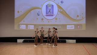 Первенство Европы по фитнес-аэробике 2018, команда "Фортуна Лайт", 3 место