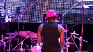 Pamela Williams performs with Jazz in Pink at the Seabreeze Jazz Festival 2013