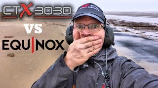 Minelab CTX 3030 Vs Minelab Equinox 800 | Beach Metal Detecting
