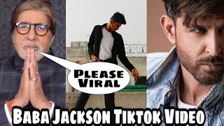 Tiktok Viral Boy Baba Jackson Letest All Tiktok Video | Hrithik | Amitabh | Indian Michael Jackson