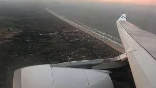 KLM A330-200 | Stunning Morning Arrival into Amsterdam Schiphol (REVERSE THRUST DEPLOYED TWICE)
