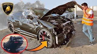 COMO COMPRAR SUPER AUTOS ACCIDENTADOS EN DUBAI | LAMBORGHINI URUS 2019