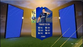 FIFA 18 94 THIAGO SILVA PLAYER REVIEW | 94 TEAM OF THE SEASON THIAGO SILVA | FIFA 18 ULTIMATE TEAM