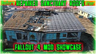 Repaired Sanctuary Roofs - Fallout 4 Mod Showcase + Tutorial