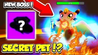 THERE'S A *NEW* VOLCANO BOSS AND SECRET PET IN GHOST SIMULATOR UPDATE!! (Roblox)