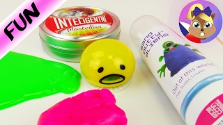 Bude Gudetama jíst inteligentní modelínu? Super Písek, Thinking Putty a sliz?