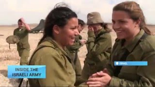 Inside the Israeli Army: Experience of women fighting alongside men on equal terms