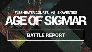 Age of Sigmar - Rapid-Fire Batrep:  NEW Skaven vs NEW Flesheaters