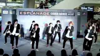 140517 Faolan cover EXO - Growl + Dubstep Intro @Esplanade Cover Dance Contest (Audition)