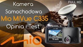 Mio MiVue C335 kamera samochodowa (wideorejestrator) – Opinia i Test