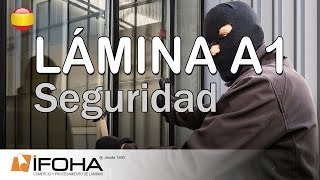 La lámina de seguridad A1 protege contra el robo y la ruptura