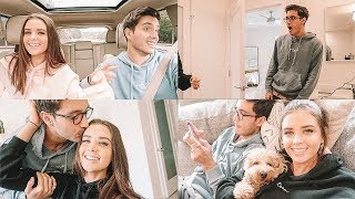 SHOWING MY HUSBAND MY NEW HAIR!! DAILY VLOG :)
