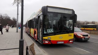 Solaris Urbino 18 IV Electric #7100 MZA Warszawa (linia 222)