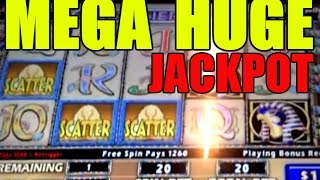 MEGA HUGE JACKPOT Cleopatra 2 HANDPAY jackpot biggest on YT high