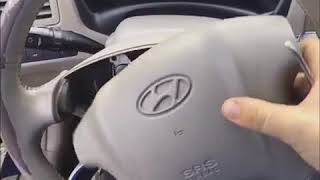 Jak zdemontować AIRBAG kierownica Hyundai Tucson