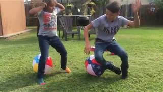 Beachball pop challenge!!!