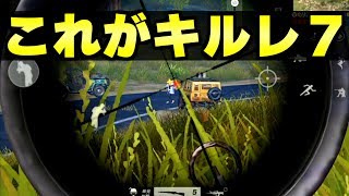 ついにキルレ７まで勝ち続けてしまった孤高の猛者。【荒野行動】