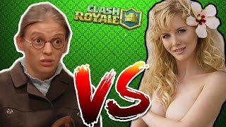 КРАСИВАЯ против СТРАШНОЙ колоды в Clash Royale !!!