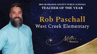 OCPS | 2020 Stellar Awards — TOY Winner, Rob Paschall