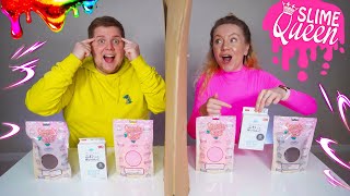 ТЕЛЕПАТИЯ СЛАЙМ ЧЕЛЛЕНДЖ ? ЛизуН из СлуЧайныХ ингредиентов TWIN TELEPATHY SLIME CHALLENGE