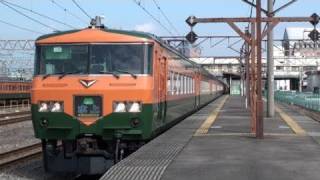 185系湘南色水上&草津 新前橋駅連結作業 【JR 185 series "Minakami" & "Kusatsu"】