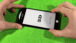 Защитное стекло iPhone 7 plus 3D