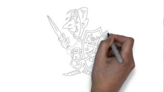 Cómo dibujar un caballero