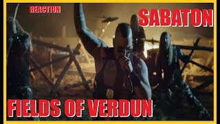 SABATON - Fields of Verdun (Official Music Video) REACTION