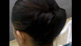 Quick + Easy Updo Hairstyle - Great for hot days!