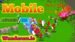 PLAY WANDERERS.IO ON MOBILE!!!!(ANDROID / IOS)